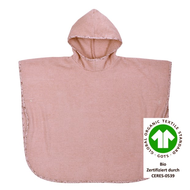 At home altrosa Bade-Poncho 60x75 cm