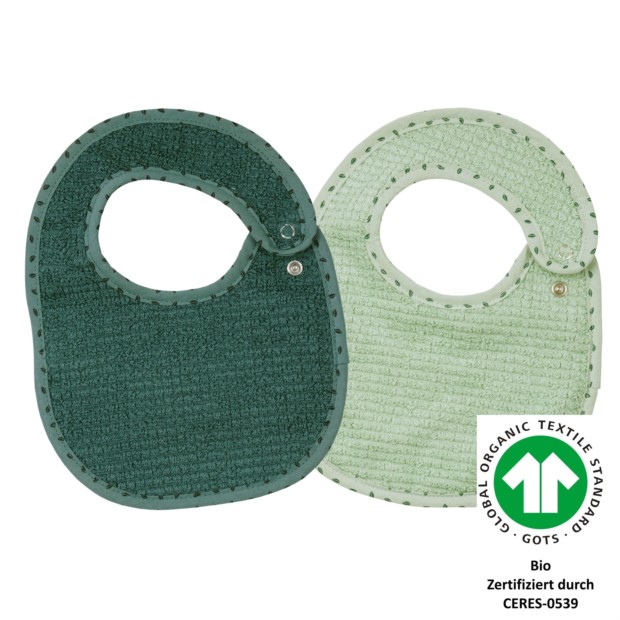.At home grn Druckknopflatz 22x29 cm 2er Set