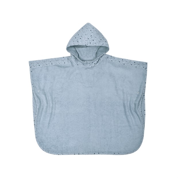 Wal stahlblau Bade-Poncho 60x75 cm