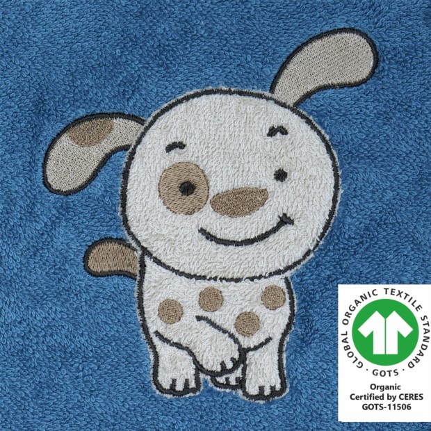 Hund rauchblau