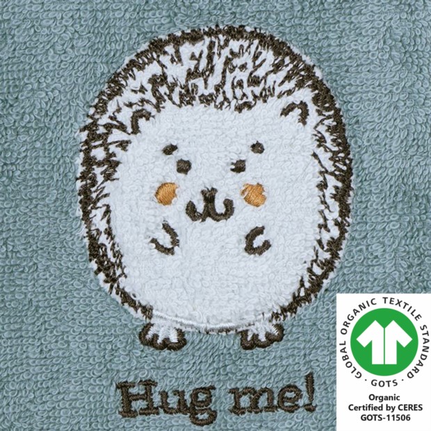 Igel blau