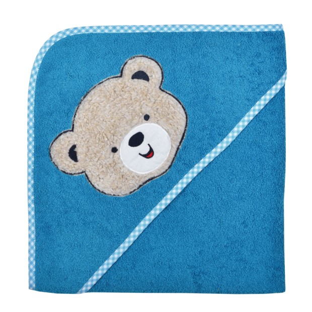 Teddykopf petrol Kapuzen-Bt. Gre 100/100