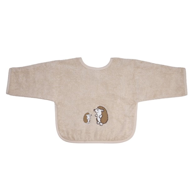 Igel greige �rmell�tzchen mit Druckknopf 