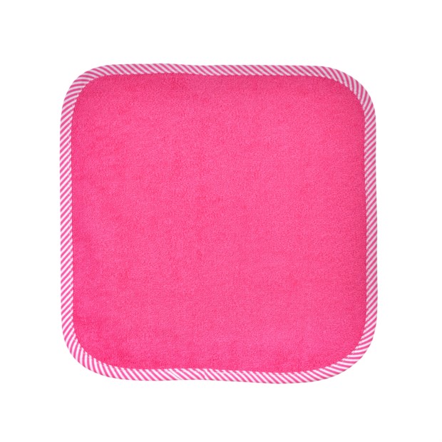 Uni pink Seiftuch 30x30 cm