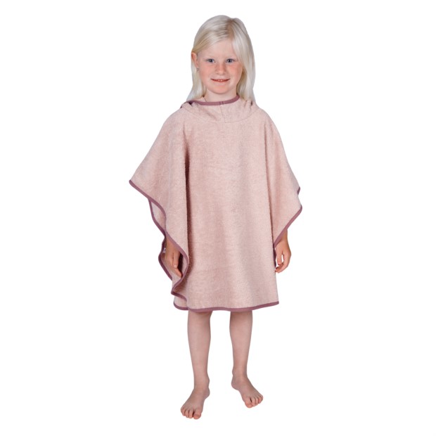 Uni peachrosa Bade-Poncho Gre 60/75