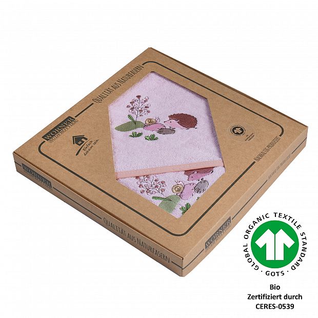 Igel Schnecke rosa KBT (80x80 cm)+WHS in GK