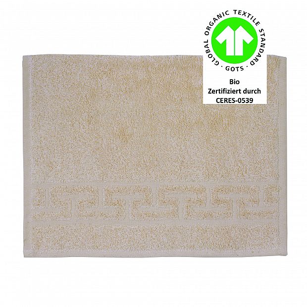 Jacquard M GOTS mandel G�stetuch 30x50 cm