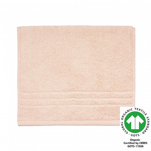 G�stetuch 30x50 cm lachsrosa 748