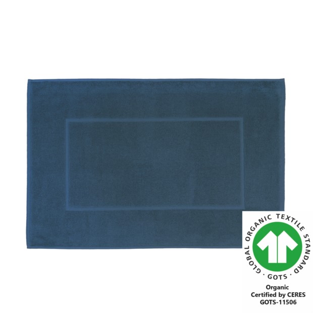 Badteppich M 50x70 cm dunkelblau 342