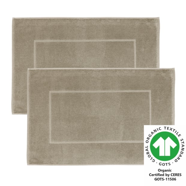 Badteppich M 50x70 cm 2er Pack esche 409