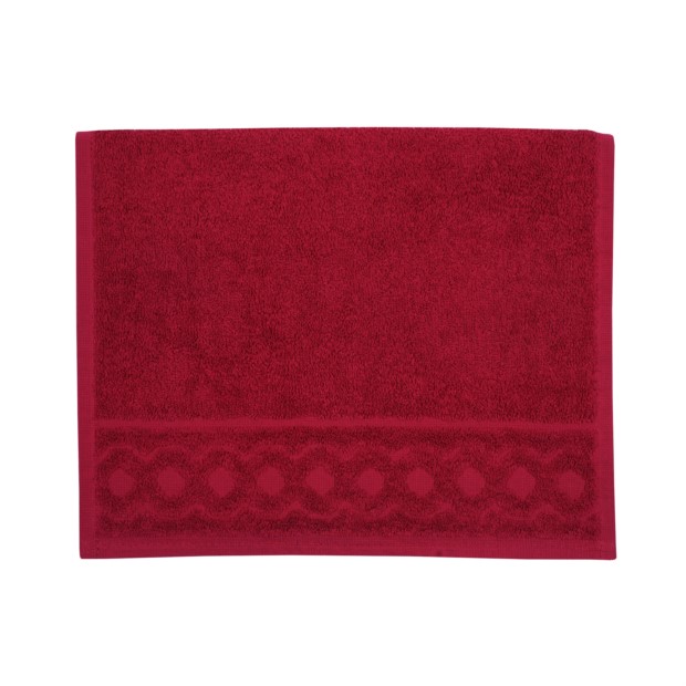 Jacquard R weinrot Gstetuch 30/50 cm