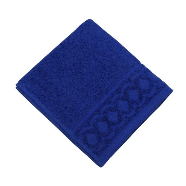Jacquard R knigsblau Handtuch 50/100 cm