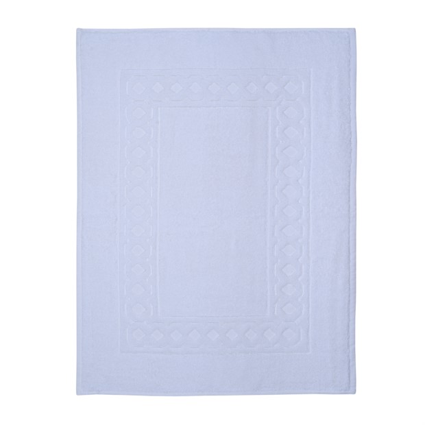 Jacquard R weiss Duschvorleger 50/70 cm