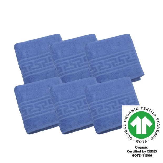 Handtuch 50x100 cm 6er Pack ciel