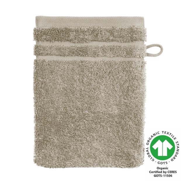 Waschhandschuh 17x22 cm esche 409