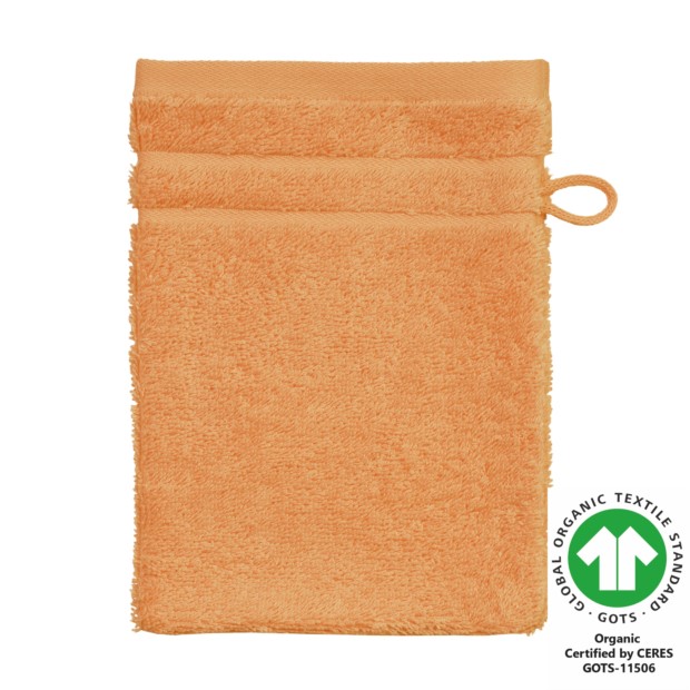 Waschhandschuh 17x22 cm camel 546