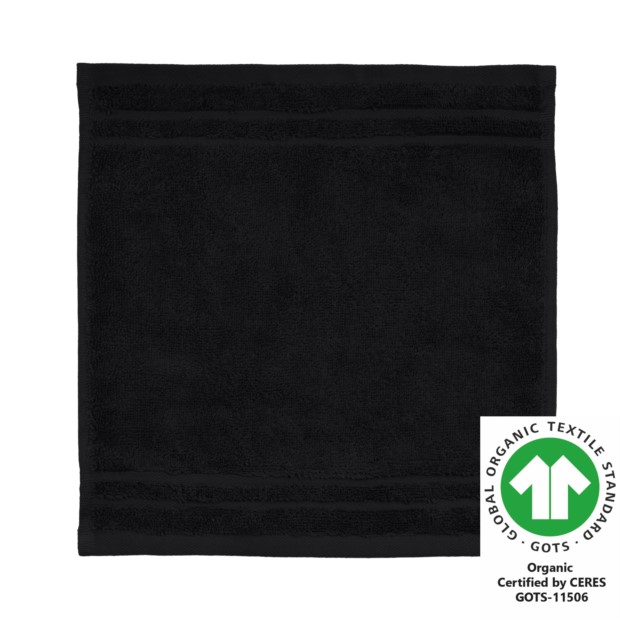 Seiftuch 30x30 cm schwarz 800