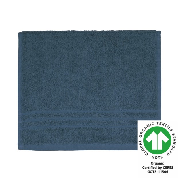 G�stetuch 30x50 cm dunkelblau 342
