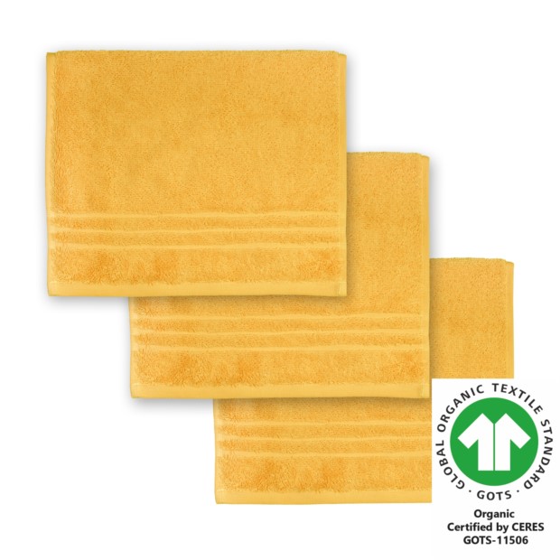 G�stetuch 30x50 cm 3er Pack safran 509