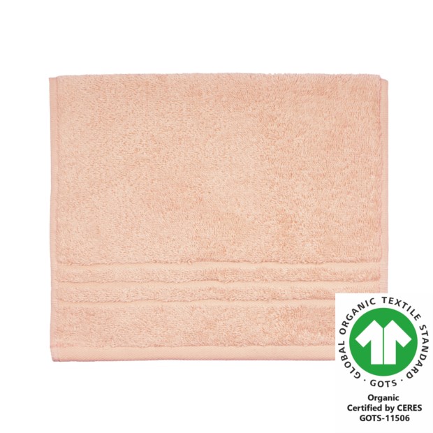 G�stetuch 30x50 cm lachsrosa 748