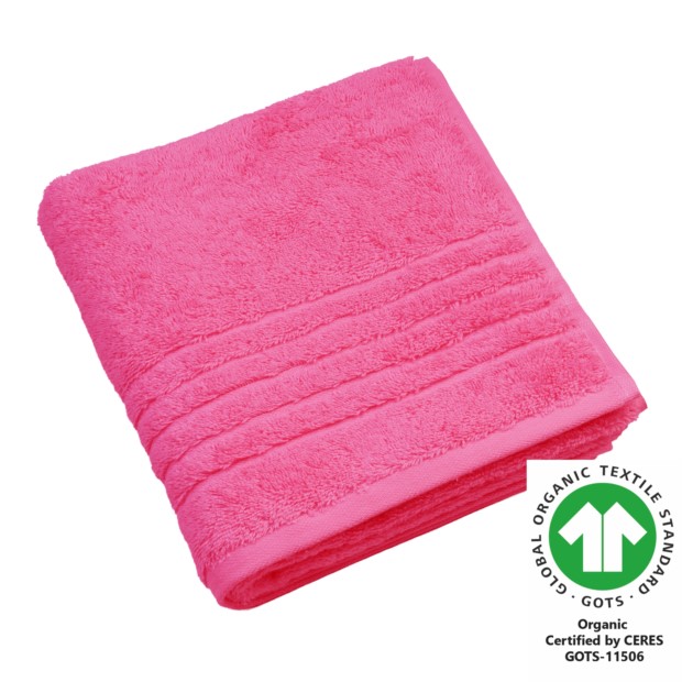 Handtuch 50x100 cm rosenpink 756