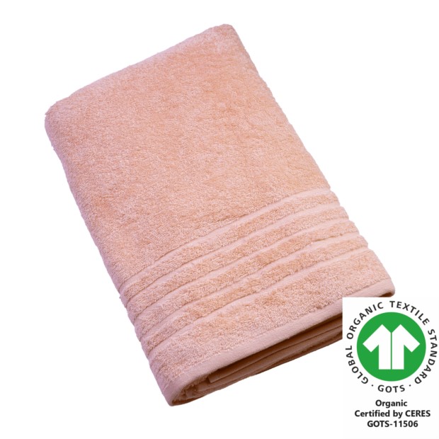 Badetuch 100x150 cm silver pink 744