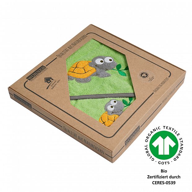 Schildkr�te opalgr�n KBT+WHS in GK Gr��e 80/80