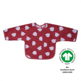 Jac. Teddy rot rmelltzchen mit Druckknopf 70x34 