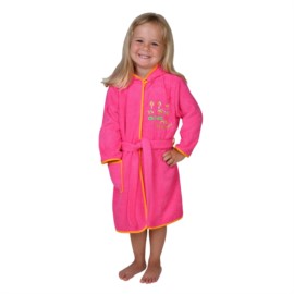 Give me 3 pink Bademantel Gr. 74/80