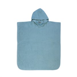 Uni eisblau Bade-Poncho Gre 80/75