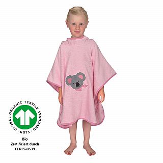 Koala M�dchen perle Bade-Poncho Gr��e 60x75 cm
