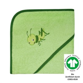 Grashpfer hellgrn Kapuzen-Bt. Gre 80/80