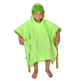 Frosch limone Bade-Poncho Gre 60x75 cm
