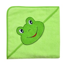 Frosch limone Kapuzen-Bt. Gre 100x100 cm