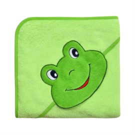 Frosch limone Kapuzen-Bt. Gre 80x80 cm