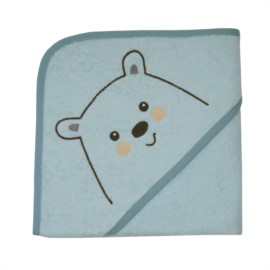 Eisbr mint Kapuzen-Bt. Gre 80x80 cm