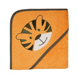 Tigergesicht camel Kapuzen-Bt. Gre 80x80 cm