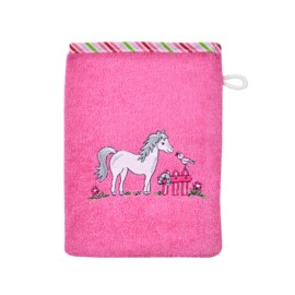 Pferd orchidee Waschhandschuh Gre 15/21