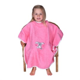 Hase bubblegum Bade-Poncho Gre 60x75 cm