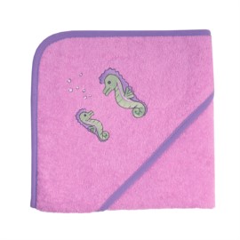 Seepferdchen hellflieder Kapuzen-Bt. Gr��e 80x80 c