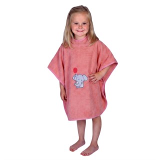 Elefant koralle Bade-Poncho 