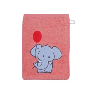 Elefant koralle Waschhandschuh 