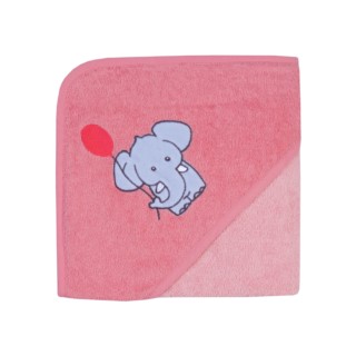 Elefant silver pink-koralle Kapuzen-Bt. 80/8