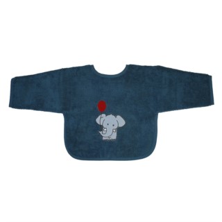 Elefant dunkelblau �rmell�tzchen mit Druckknopf 