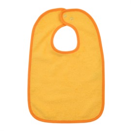 Uni goldgelb Riesen-Latz mit Druckknopf Gr 30x45 c