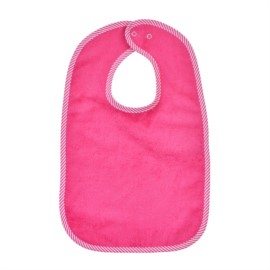 Uni pink Riesen-Latz mit Druckknopf Gr 30x45 cm