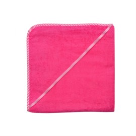 Uni pink Kapuzen-Bt. Gre 100x100 cm