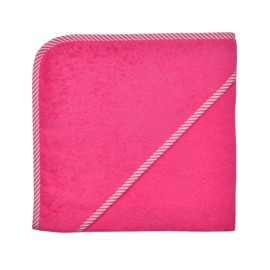 Uni pink Kapuzen-Bt. Gre 80x80 cm