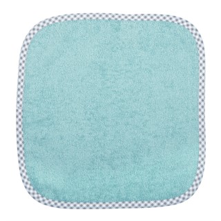 .Uni kristallblau Seiftuch 30x30 cm