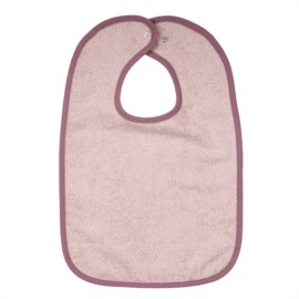 Uni peachrosa Riesen-Latz mit Druckknopf Gr 30x45 